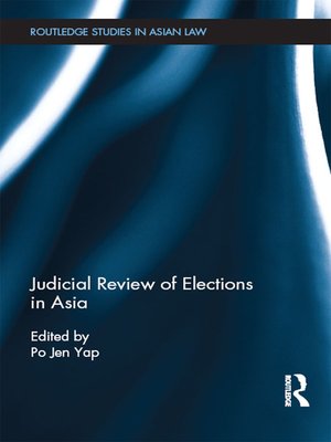 cover image of Judicial Review of Elections in Asia